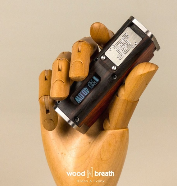 Sooom 40N от Wood N Breath - потрясающий деревянный боксмод с DNA40D