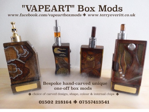 Nightingale Box Mod от Vapeart Box Mods - это по-настоящему ручная работа
