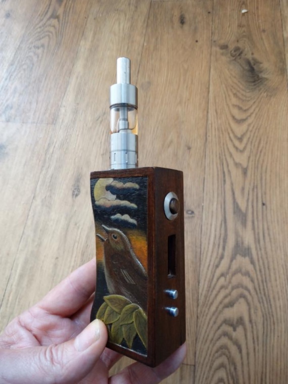 Nightingale Box Mod от Vapeart Box Mods - это по-настоящему ручная работа