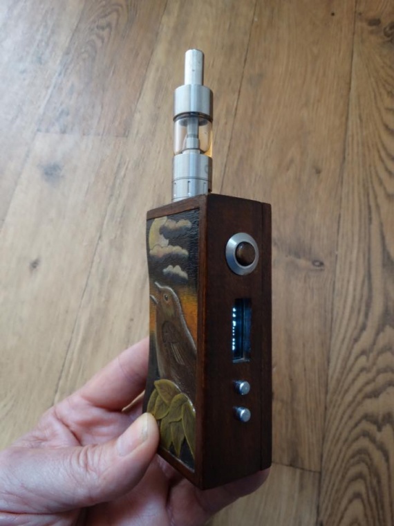 Nightingale Box Mod от Vapeart Box Mods - это по-настоящему ручная работа