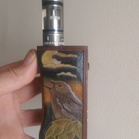 Nightingale Box Mod от Vapeart Box Mods - это по-настоящему ручная работа