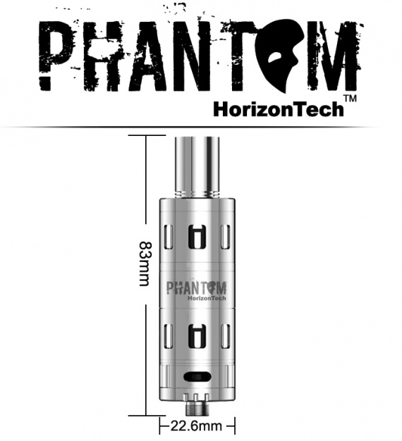 Horizon Tech Phantom - первый в мире бак с боковой заправкой