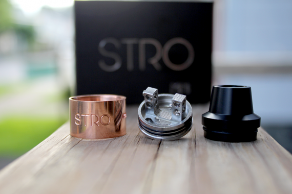 Stro Mini RDA от Sacred Mods - очень доступный оригинал для любителей coilporn