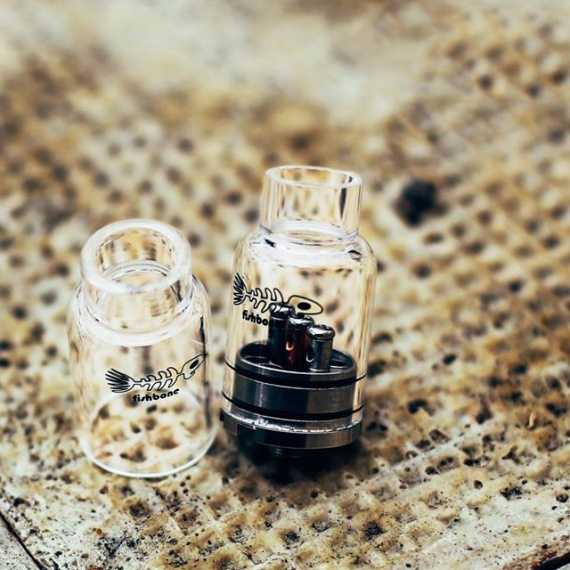 Fishbone RDA - уникальнейшая дрипка из стекла