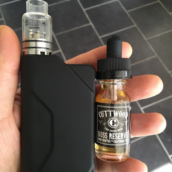 Fishbone RDA - уникальнейшая дрипка из стекла