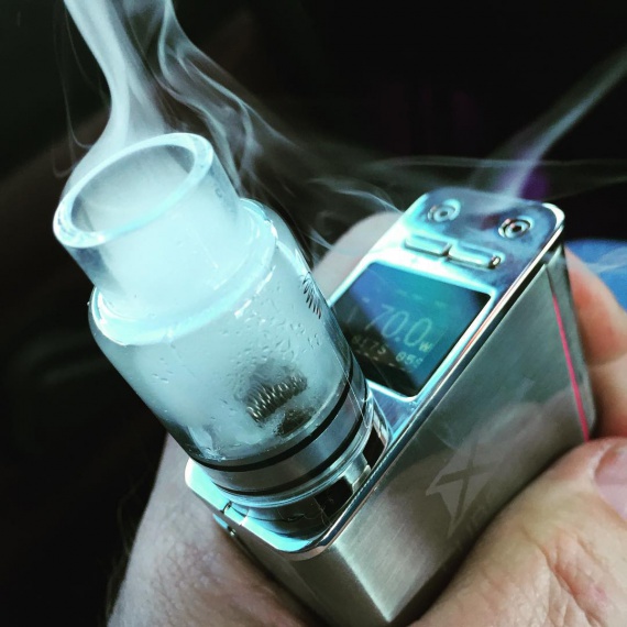 Fishbone RDA - уникальнейшая дрипка из стекла