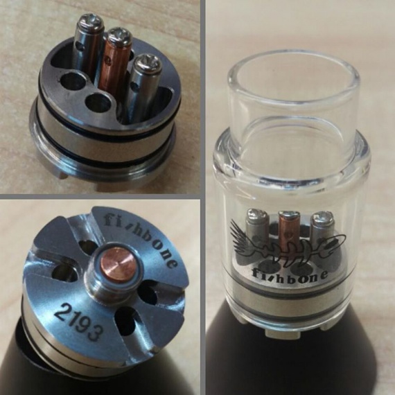 Fishbone RDA - уникальнейшая дрипка из стекла