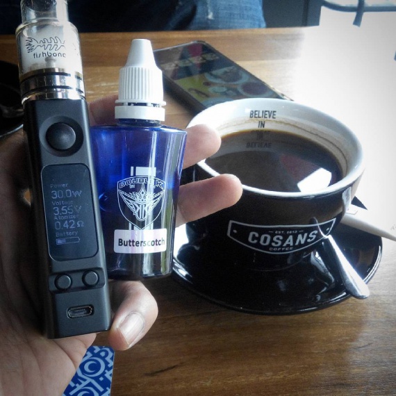 Fishbone RDA - уникальнейшая дрипка из стекла