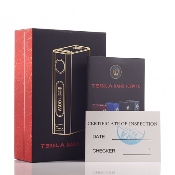 Tesla Nano 100W TC - очень компактные 100 Ватт да ещё и с термоконтролем