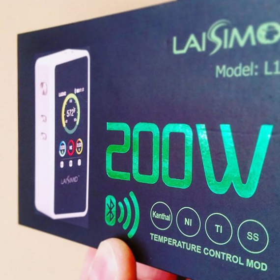 Laisimo L1 200W TC - с цветным дисплеем и блэкджеком [превью]