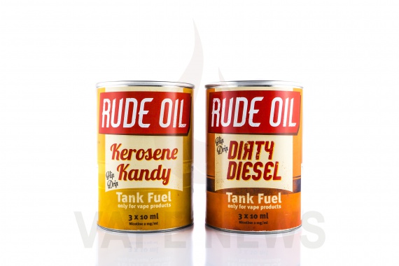 Rude Oil Tank Fuel Dirty Diesel и Kerosene Candy - любопытнейшие жидкости родом из UK