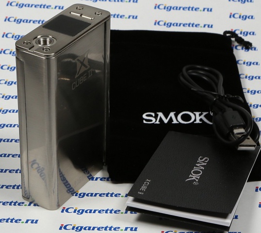 #6714 Батарейный мод SMOKtech X Cube II TC 160W, TC/вариватт