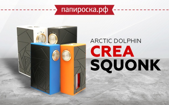 Стильный, удобный и бюджетный: Arctic Dolphin Crea Squonk в Папироска РФ !