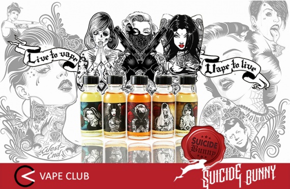 Лучшее, уникальное и сумасшедшее творение компании Suicide Bunny (США) на VapeClub.ru