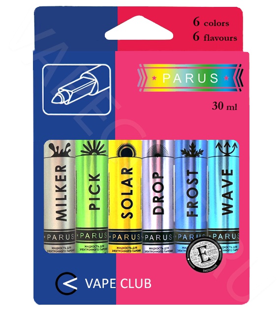 VapeClub.ru - Жидкости Parus - 260 руб. – Новое поступление!