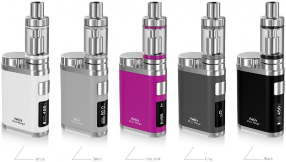 Три новинки от Eleaf: iJust S, iStick PICO mega kit, Aster.