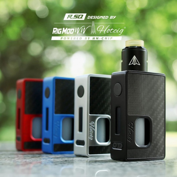 Hotcig RSQ squonk mod - великолепно, но дайте цену!