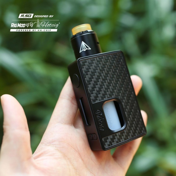 Hotcig RSQ squonk mod - великолепно, но дайте цену!