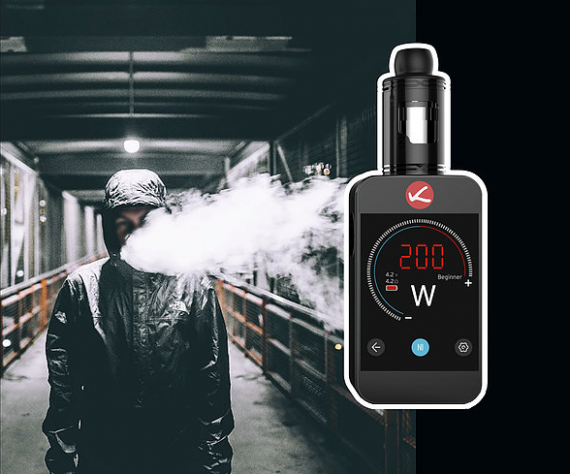 Kanger Pollex Box Mod - экраны становятся все больше и сенсорнее...