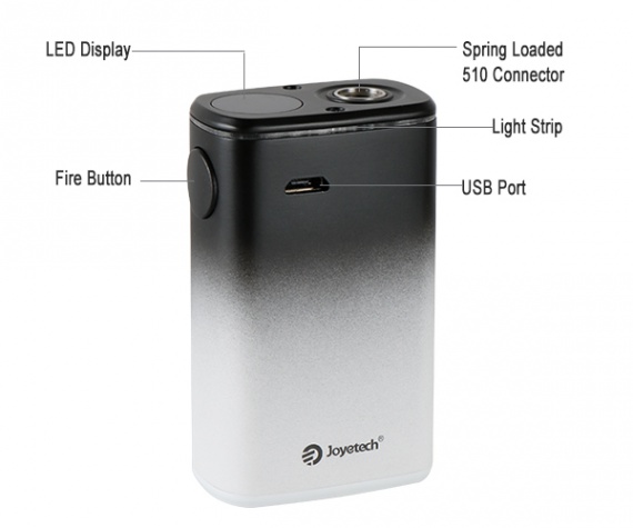 Joyetech Exceed Box mod - маленький да удаленький...