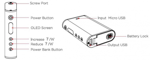 Kimsun TC200W Box Mod - Power Bank с функцией вейпа или наоборот...