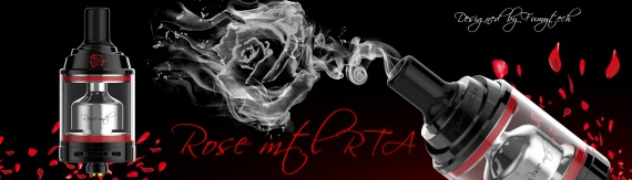 Fumytech Rose MTL RTA - бывает чайная, а у нас сигаретная роза...