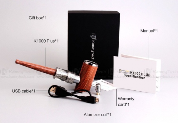 Kamry K1000 Plus E-Pipe Starter Kit - стильная штучка за символическую плату...