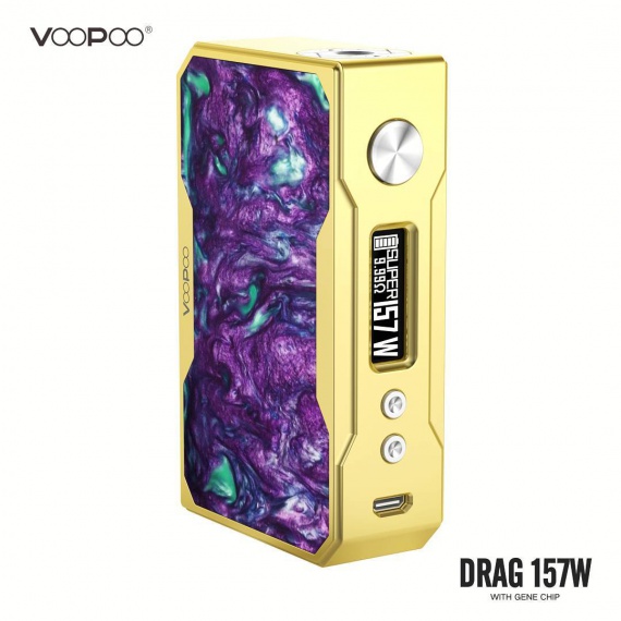 VOOPOO Drag 157W Gold Resin Edition - новогоднее обновление...