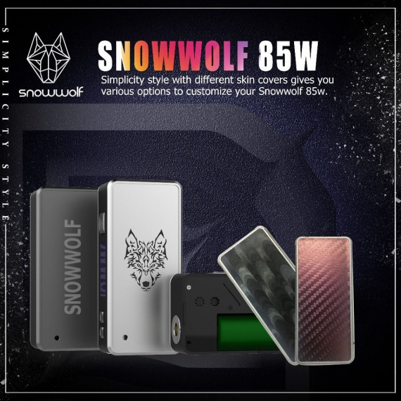 Snowwolf 85W Mod - волк теряет половину силы...