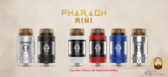 Новые старые предложения - Digiflavor Pharaoh Mini RTA и Freemax Fireluke Mesh Tank...