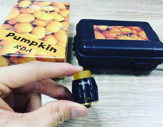 Engeston Pumpkin RDA - тыква с дырками...