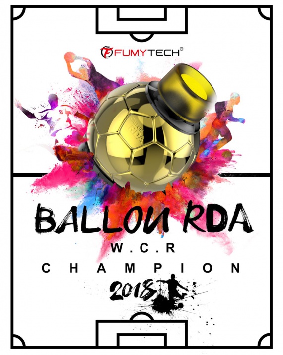 Fumytech Ballon RDA - все на футбол!  - олеее, оле, оле, оле...