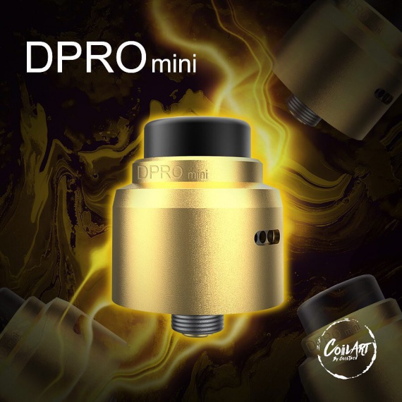 Новые старые предложения - DPRO Mini RDA и Mage 217 box mod от CoilArt...