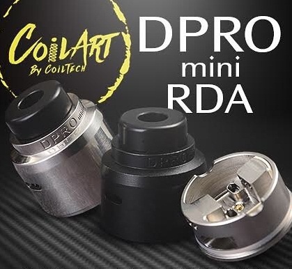 Новые старые предложения - DPRO Mini RDA и Mage 217 box mod от CoilArt...