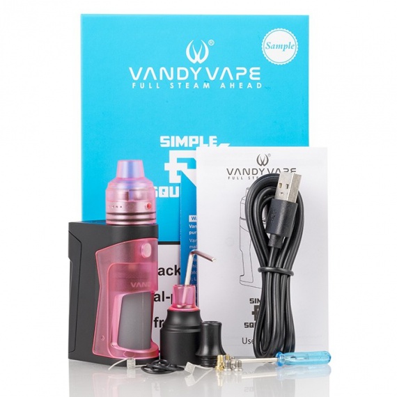 Vandy Vape Simple EX Squonk Kit - самый маленький сквонк набор на свете!