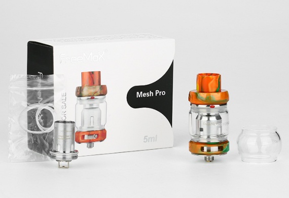 FreeMax Mesh Pro Sub-Ohm Tank - снова необслуга, снова resin...