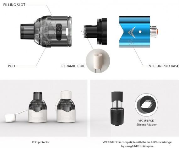 Ijoy Diamond VPC Kit - мелкий универсал...