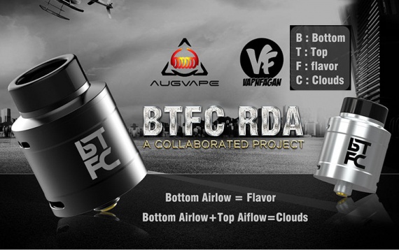 Augvape BTFC RDA - два обдува для приличного навала...
