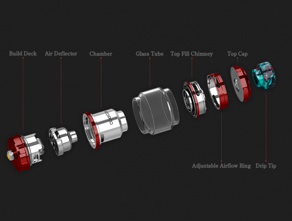 Voopoo Rimfire RTA - непроливайки укрепляют позиции...