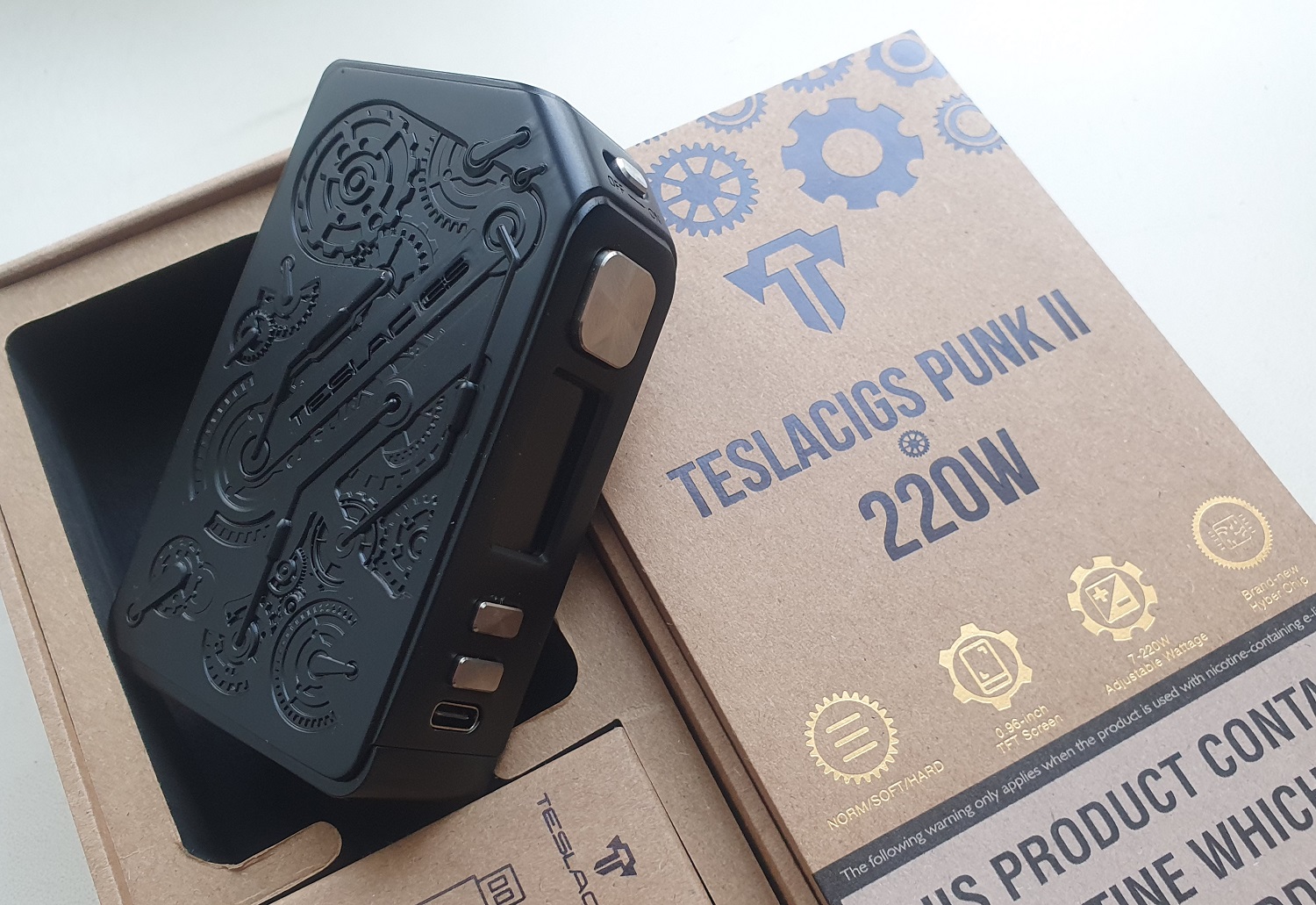 Пощупаем??? - Teslacigs Punk II 220W box mod...