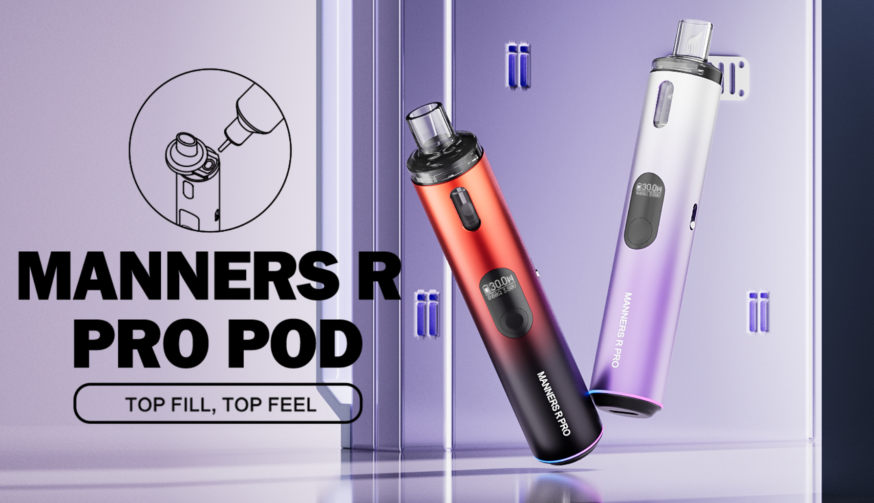 Vapefly Manners R Pro POD kit - полезные изменения...