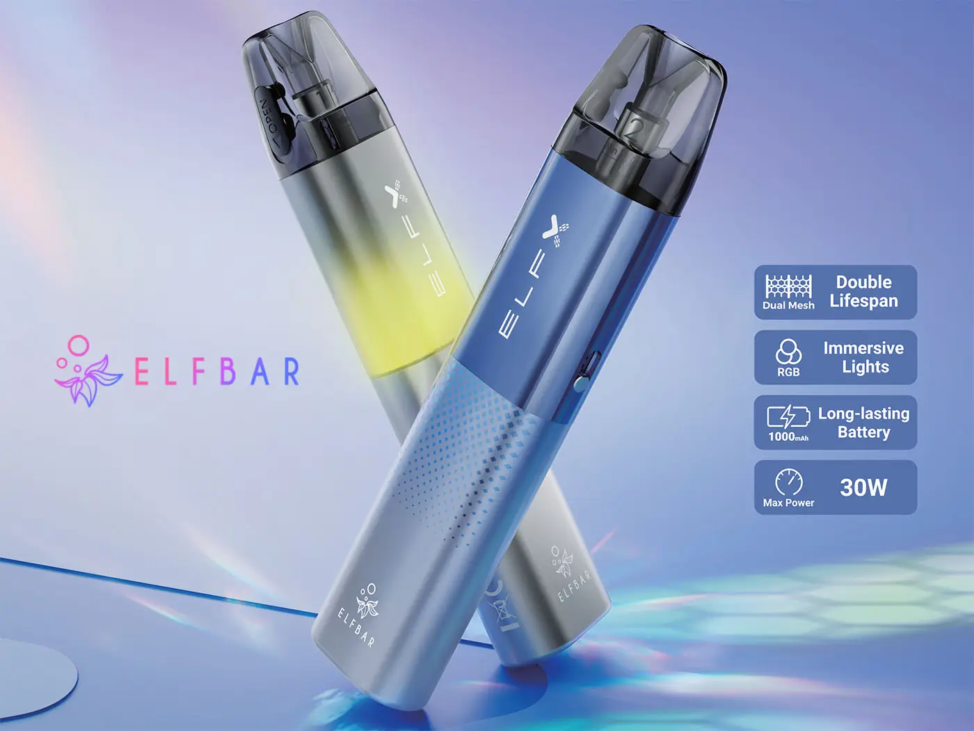 ELFBAR ELFX POD kit - первая часть двойного релиза...