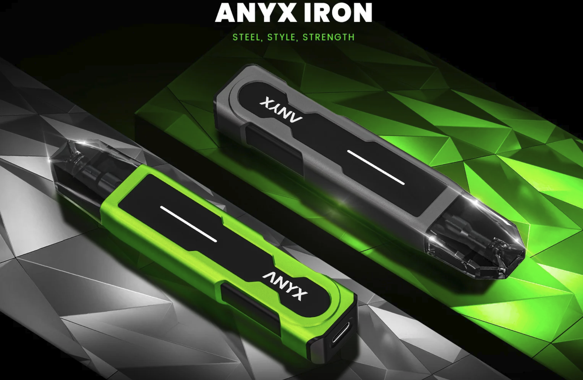 ANYX IRON POD kit - металлический тяжеловес...