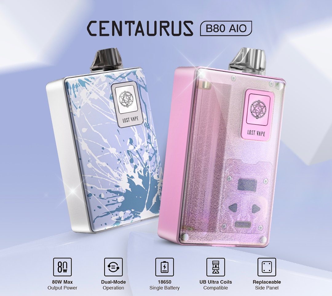 Lost Vape Centaurus B80 AIO - запрыгивая в последний вагон...