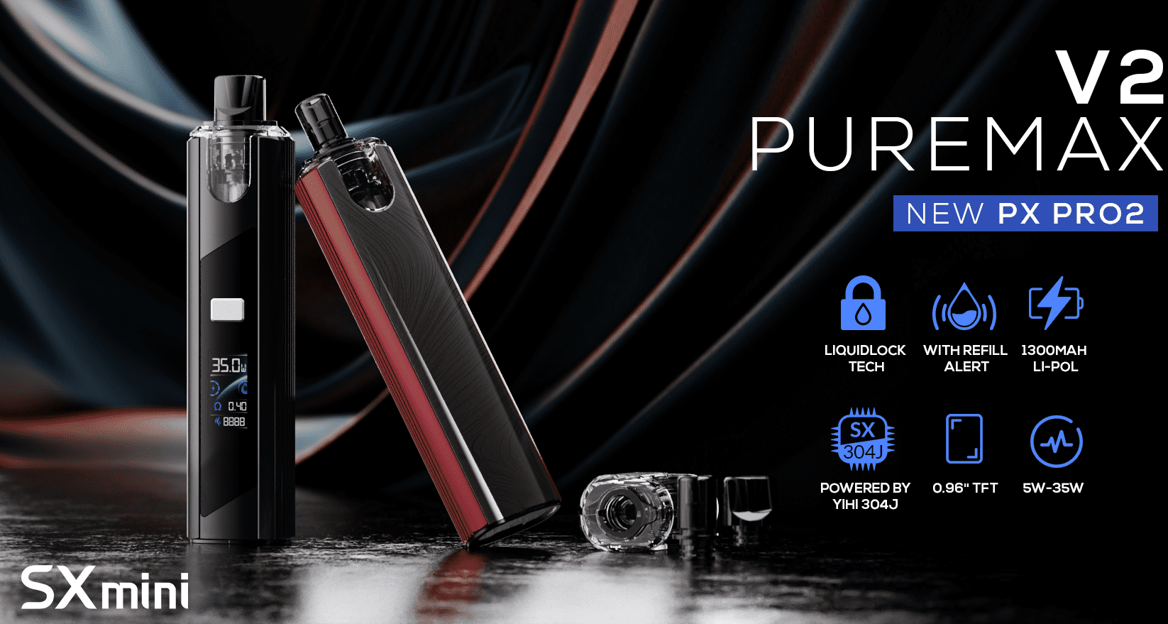 SXmini Puremax V2 POD kit