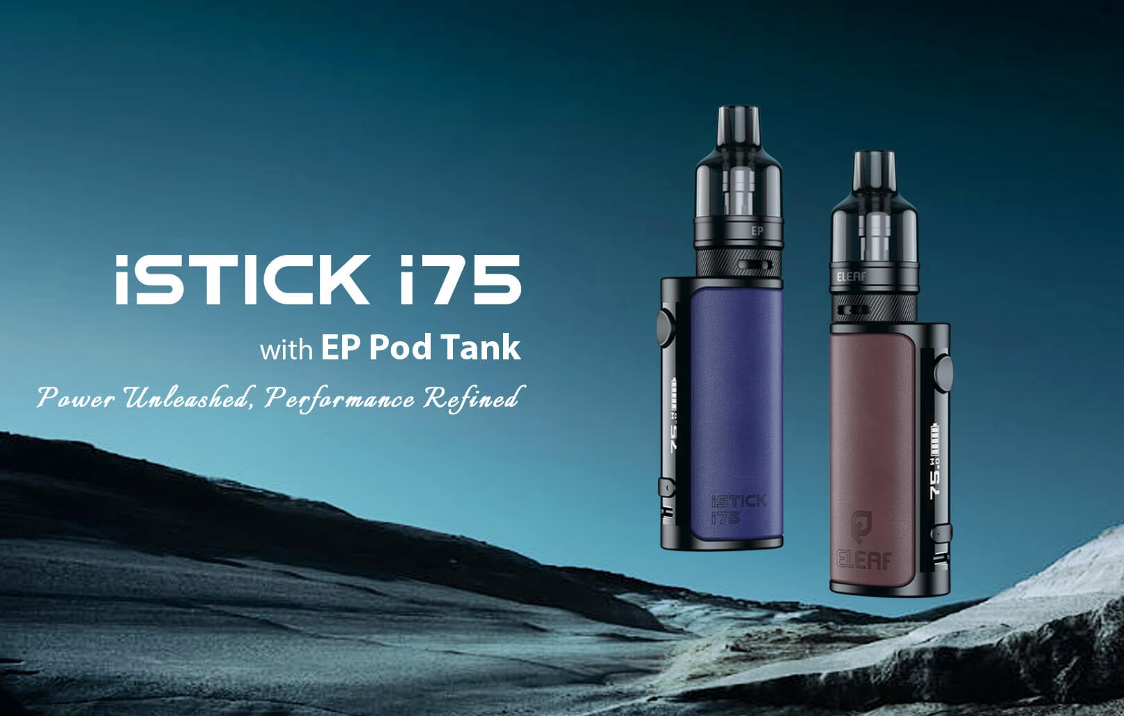 Eleaf iStick i75 kit - стандартное пополнение...