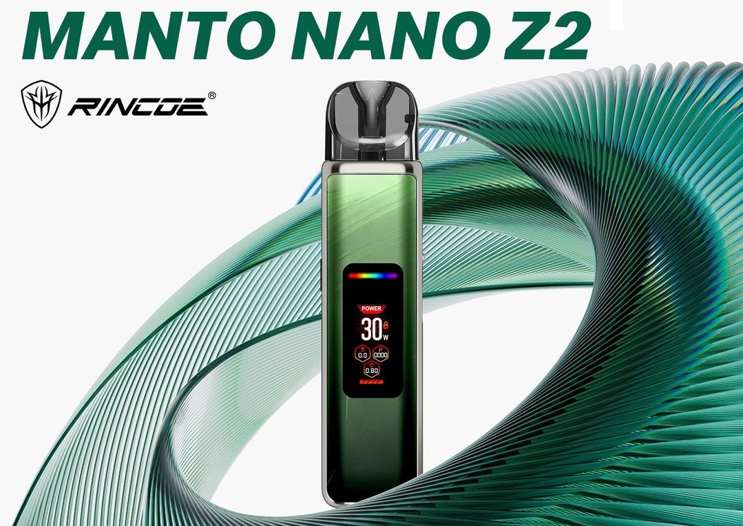 Rincoe Manto Nano Z2 POD kit - второй герой тройного релиза...