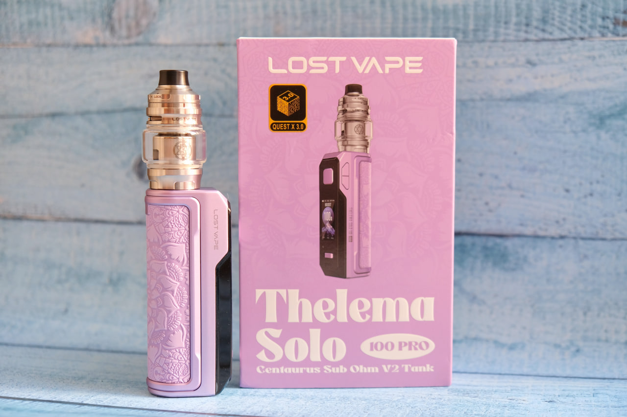 Обзор Lost Vape Thelema Solo 100 Pro Kit