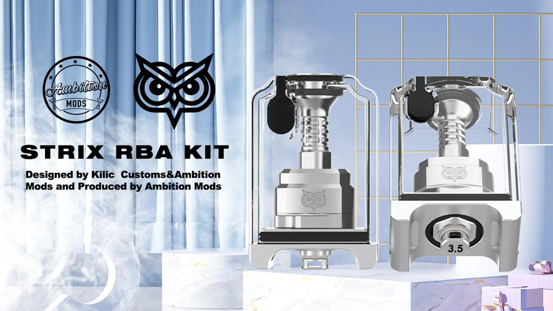 Ambition Mods x Kilic Customs STRIX RBA Boro kit - плодотворная  коллаборация...