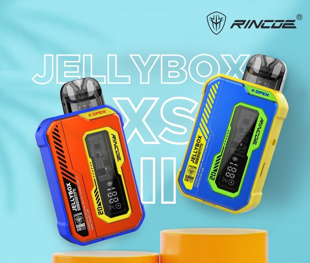 Rincoe Jellybox XS 2 POD kit - яркое пятно...